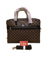 Louis Vuitton Brown Monogram Giant Empreinte Leather Onthego MM Men Bag