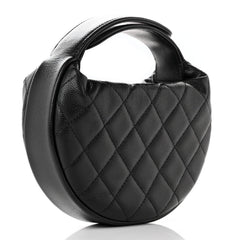 Chanel  Caviar Quilted Polly Pocket Pouch Hobo
