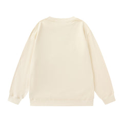 GUCCI Beige Cotton Jersey Sweatshirt New & Authentic